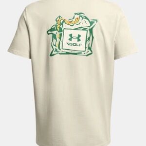 Under Armour Cream Graphic T-Shirt M